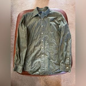 Medium Polo by Ralph Lauren 🐎 Green 💚 Casual Button-Down Shirt
